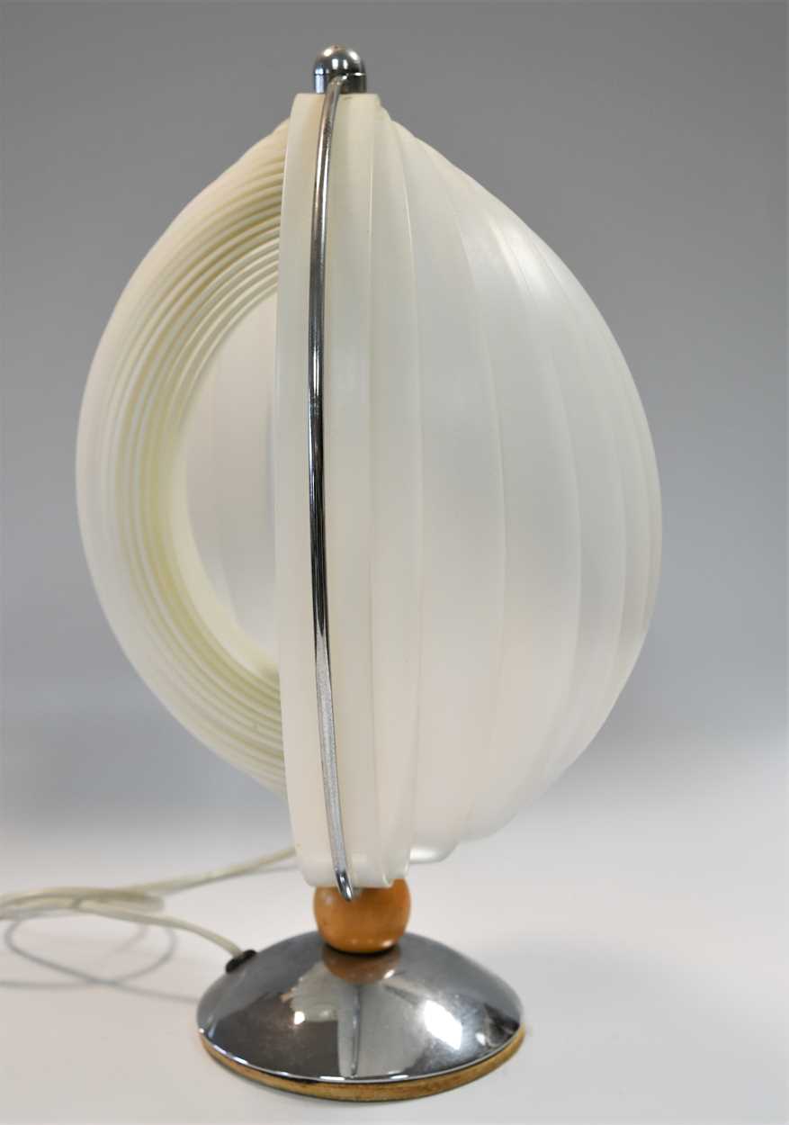 A 'Moon Lamp' in the manner of Verner Panton for Louis Poulsen, - Image 4 of 10