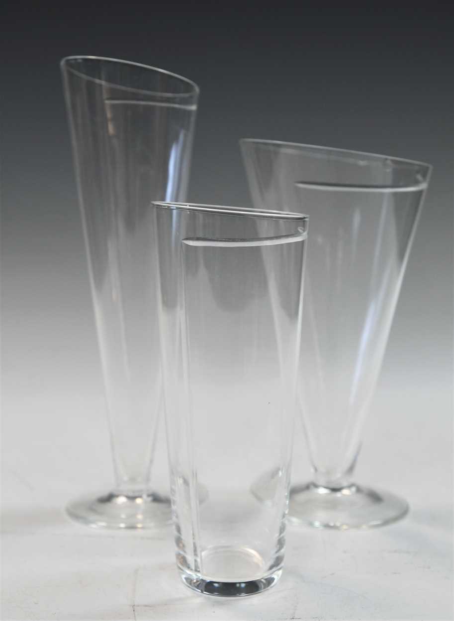 A set of 16 Carlo Moretti Cartoccio drinking glasses, - Image 2 of 7