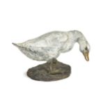 § Belinda Sillars (1961-), a bronze model of a goose,