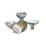 § Marianne de Trey CBE (British, 1913-2016), a group of five porcelain bowls,