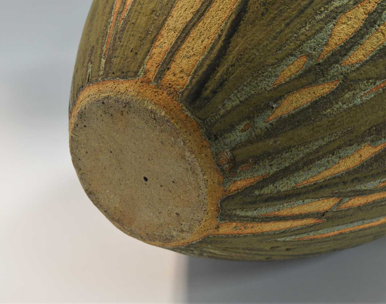 A large Studio Pottery vase, - Image 6 of 6