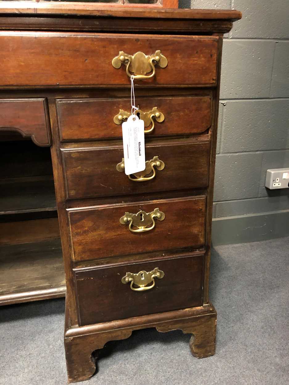 An Irish mahogany bureau bookcase, late 18th century, - Image 14 of 24