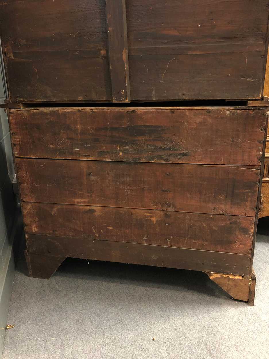 An Irish mahogany bureau bookcase, late 18th century, - Image 24 of 24