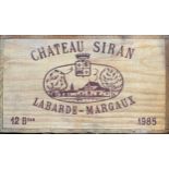 Chateau Siran, Margaux Cru Bourgeois 1985,