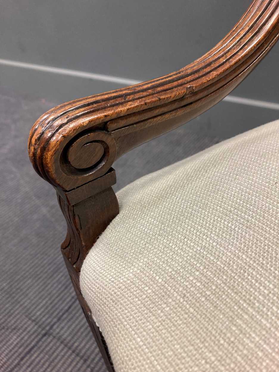 A Hepplewhite style mahogany elbow chair, 19th century, - Image 21 of 21