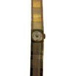 Elco - A 9ct gold wristwatch,