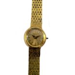 Unsigned, retailed by Garrard & Co. - An 18ct gold wristwatch,