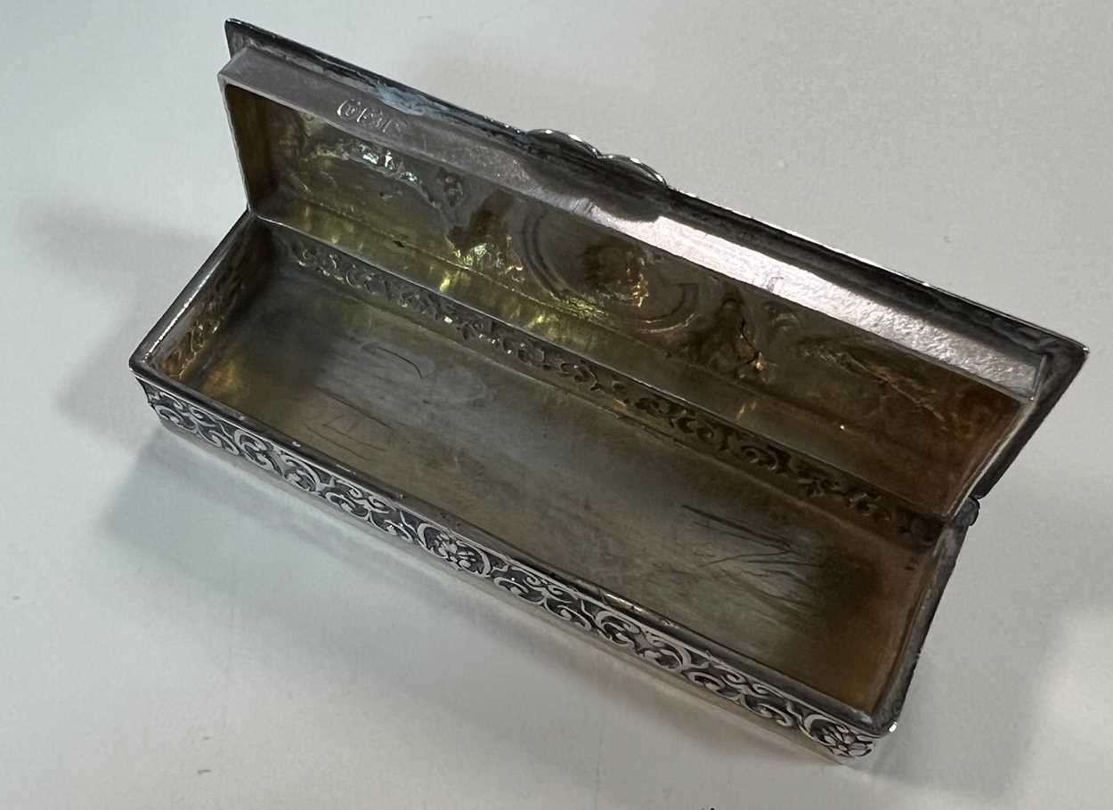 A continental metalwares silver toothpick holder, - Image 5 of 8