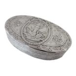 A (possibly) 18th century French metalwares snuff box,