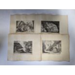 Collection of 16 engravings, late 17th century, probably Johann Baur, various classical and