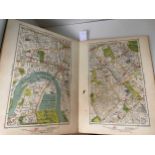 The Authentic Map Directory of London and Suburbs, 4th edition, Geographia Limited, 4to, coloured