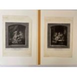 A collection of prints and engravings. After W Evans and others, bust length portraits of Sir