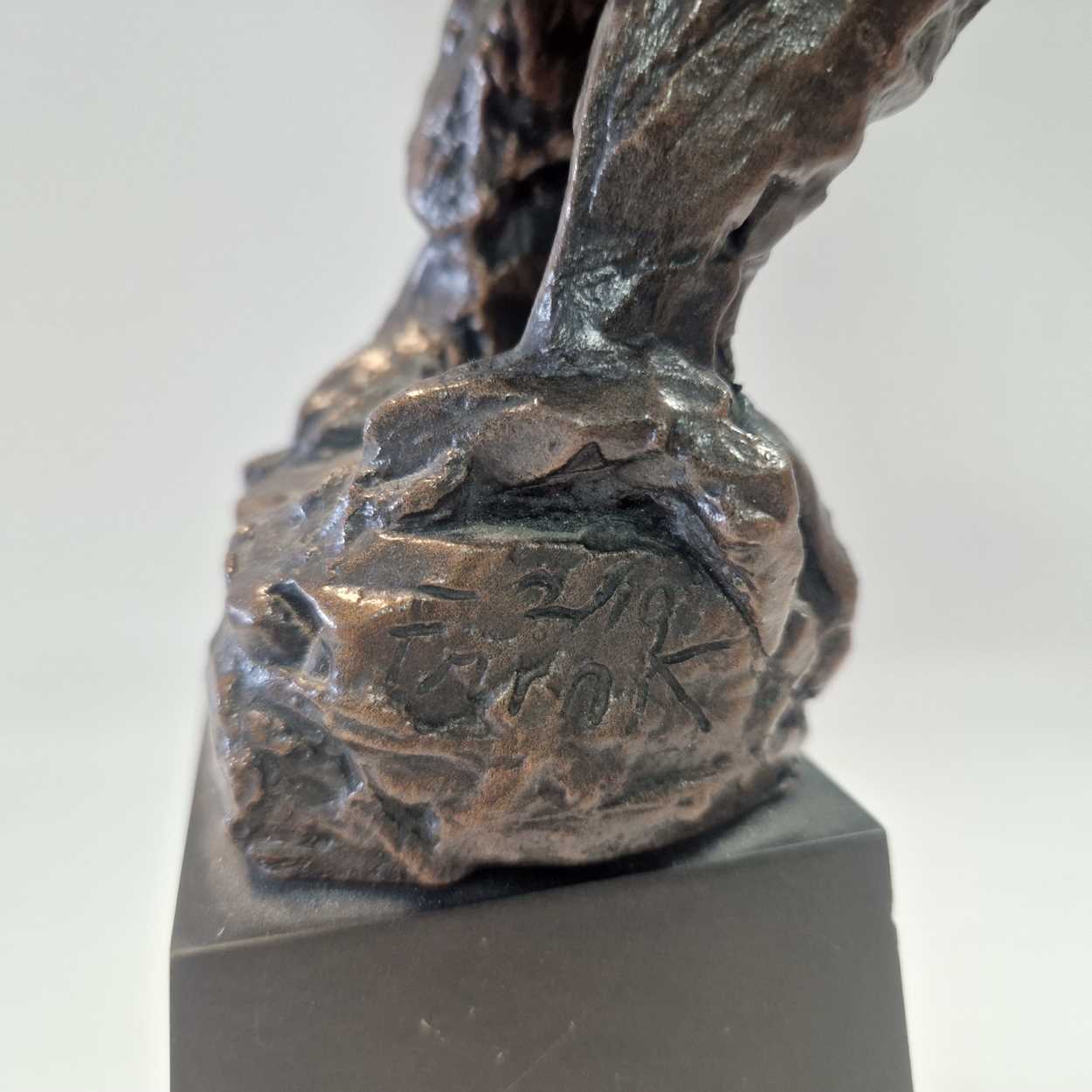 § Dame Elisabeth Frink RA (1930-1993), Eagle Maquette, conceived 1984, - Image 7 of 10