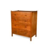 A Heal's oak 'Letchworth' chest of drawers,