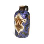 Robert Wallace Martin for the Martin Brothers, a stoneware flask,