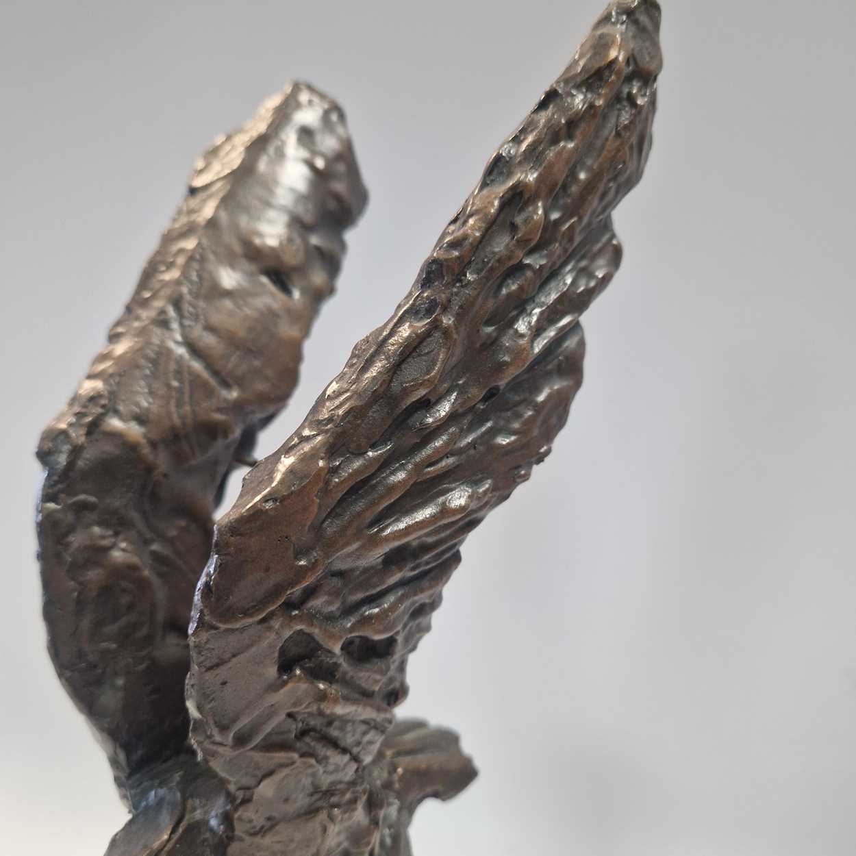 § Dame Elisabeth Frink RA (1930-1993), Eagle Maquette, conceived 1984, - Image 5 of 10