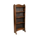 A Heal's style Arts & Crafts oak bookcase,
