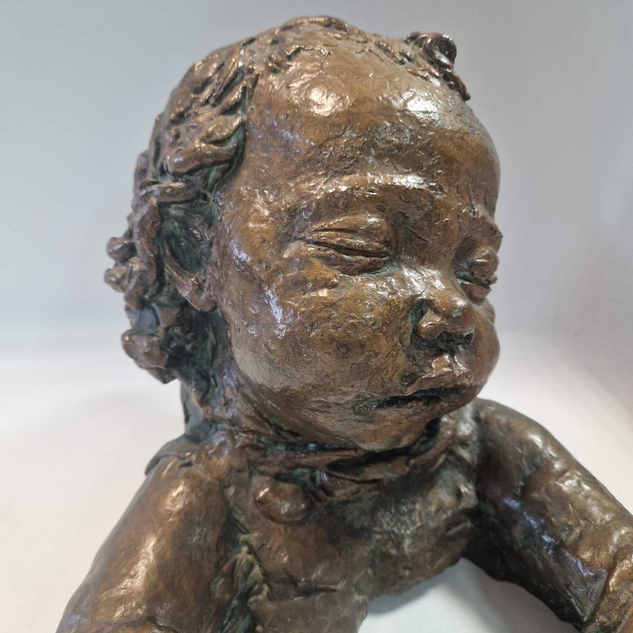 § Sir Jacob Epstein KBE (1880-1959), Peggy Jean Asleep, 1920, - Image 2 of 11