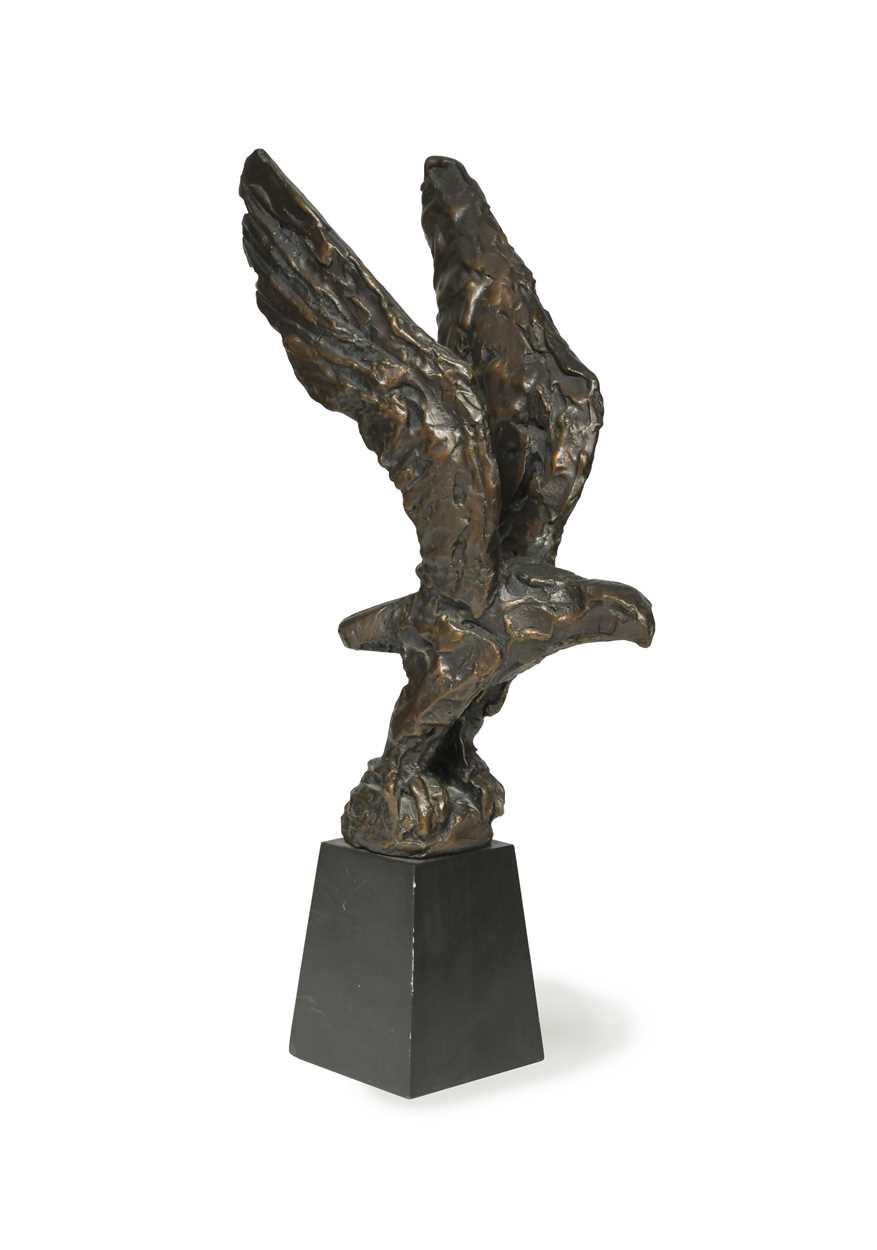 § Dame Elisabeth Frink RA (1930-1993), Eagle Maquette, conceived 1984,
