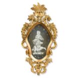 A pair of Venetian wall mirrors, 18th century,