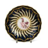 A Chelsea-Derby plate, circa 1775,