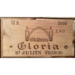 Chateau Gloria, St Julien 2000,