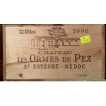 Chateau Les Ormes de Pez, St Estephe 1996,