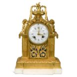 A Louis XVI ormolu mantel clock,