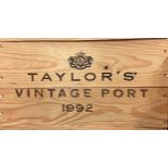 Taylor's Vintage Port 1992,