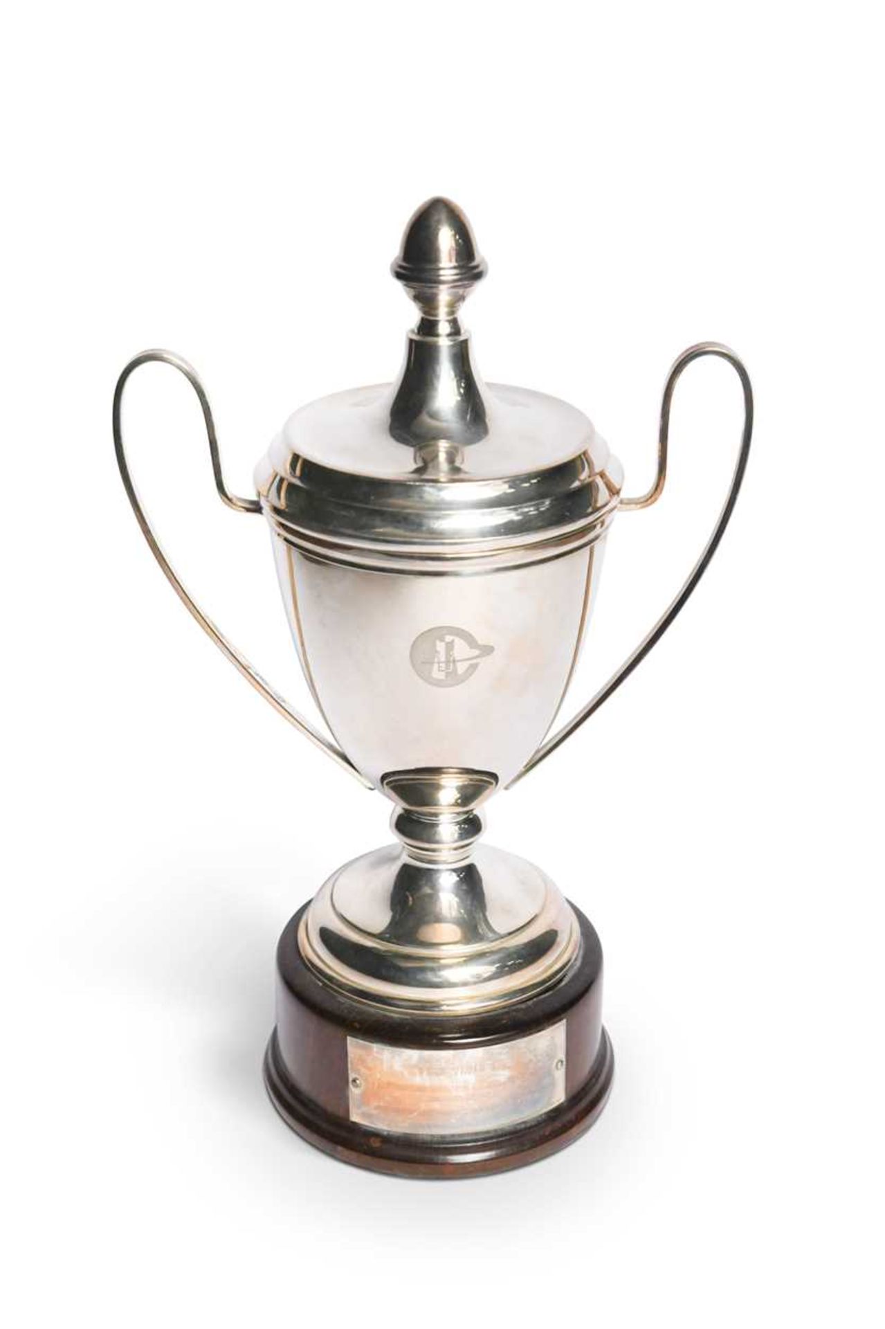 A Trenno S.p.A Premio del Giubileo silver trophy cup and stand, awarded to Frankie Dettori,