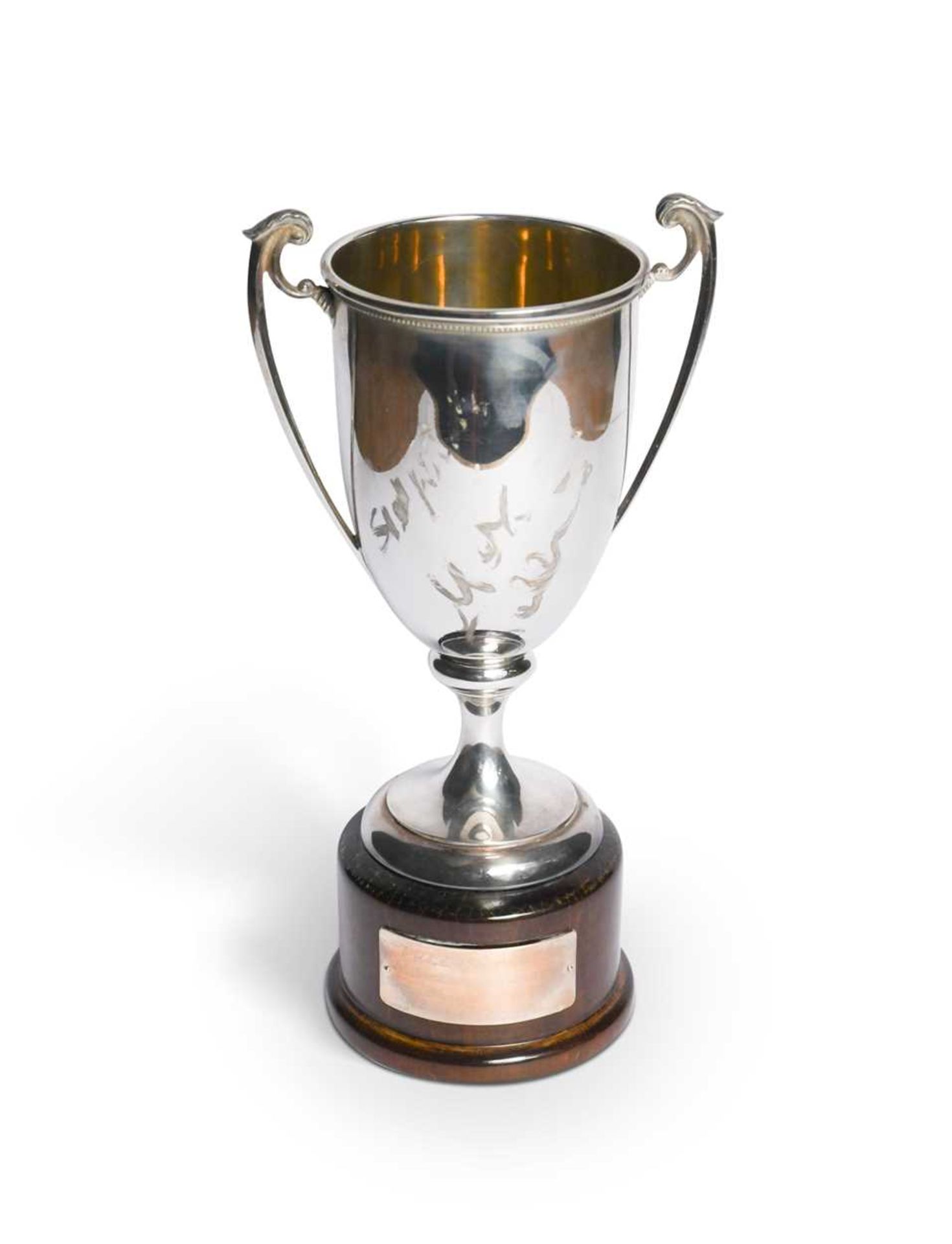 A Premio A.N.F silver trophy cup, awarded to Frankie Dettori,