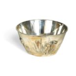 An early 20th century Japanese metalwares silver bowl,
