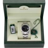 Rolex - A steel 'Oyster Perpetual Date 34' wristwatch,