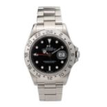 Rolex – A steel ‘Explorer II, Version 3’ wristwatch,