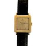 Jaeger-LeCoultre - An 18ct gold wristwatch,