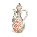 A Doucai jug and cover, 20th century,