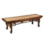 A Chinese provincial day bed, late Qing Dynasty,