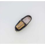 A cased 9ct gold thimble, 13.6g