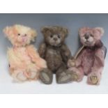 Three limited edition Charlie Bear Isabelle Collection bears, comprising Chaplain, SJ5564, ltd edt