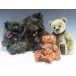 Two Charlie Bear Isabelle Collection limited edition bears, Jack Dusty, SJ 52266, ltd edt 45/450,
