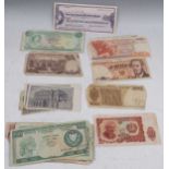 Bank notes - a collection mainly 1960s and later, mostly including Central Bank of Cyprus £10 x