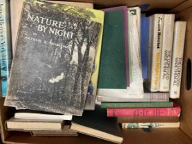 A quantity of books to include books on British birds, bird reference books, countryside pursuits,