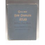 A Collins' complete Atlas, with 80 coloured lithographed maps, no date