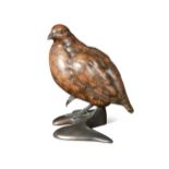 § Alan Glasby (1945-2008), a bronze model of a partridge,