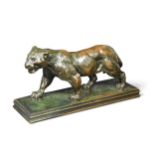 Antoine-Louis Barye (1796–1875), Jaguar qui Marche No.2, 19th century,