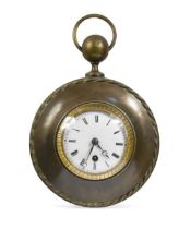 A ropetwist border sedan timepiece 19.5cm diameter