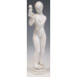 A Bing & Grondhal figure of Venus With Apple, 37cm high