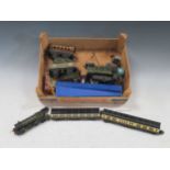 A collection of 00-scale rail kits, mostly in poor condition and in parts and various camera