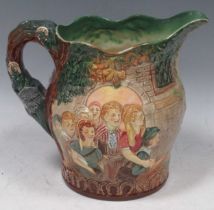 A Royal Doulton limited edition loving cup, The Village Blacksmith, circa 1920s, designed by Charles