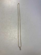 A hallmarked 9ct gold chain weight 24.8g